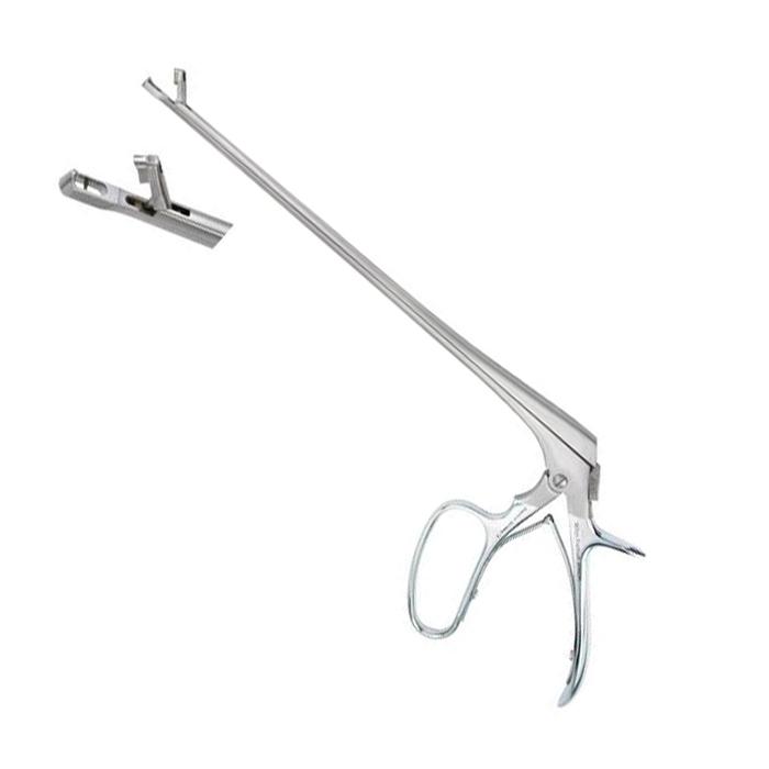 Bruening Septum Forceps, 4 1/4" (10.8 Cm) Shaft, 7 3/8" (18.7 Cm) Overall, No. 1, 7.0 Mm X 9.0 Mm Jaws